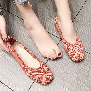 Patterned Knit Flats