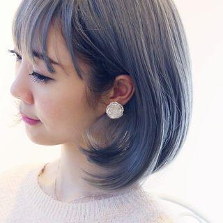 Scallop Floral Earrings
