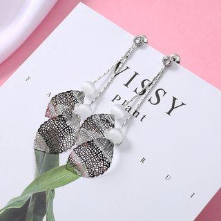 Leaf Drop Earring As Shown In Figure - One Size