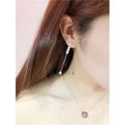 Rhinestone Star Faux Pearl Ear Jackets