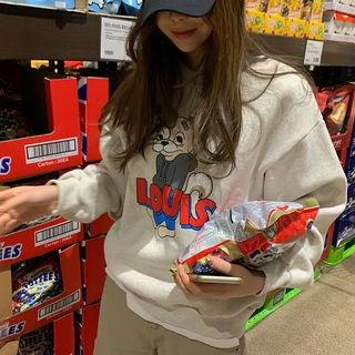 Louis Dog Print Sweatshirt