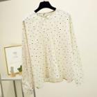 Dotted Shirt Off-white - One Size