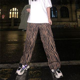 Zebra Straight Fit Pants