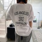 Los Angeles Letter Oversize T-shirt