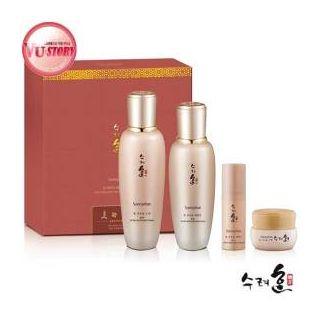 Sooryehan - Bon Extra Moisture Special Set: Toner 160ml + Emulsion 130ml + Essence 10ml + Cream 10ml 4pcs