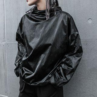 Plain Hoodie Black - One Size