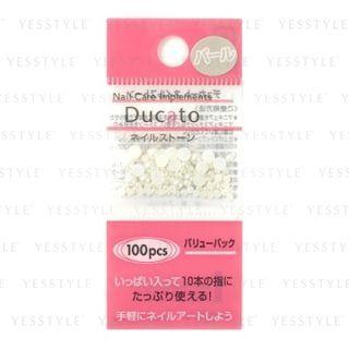 Ducato - Nail Stone (pearl Ivory) 100 Pcs