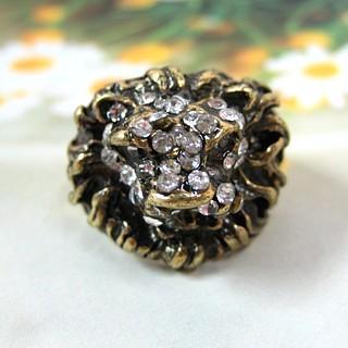 Lion Ring Copper - One Size