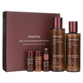 Innisfree - Black Tea Youth Enhancing Skin Care Set 5 Pcs