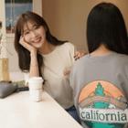 California Slit-side T-shirt