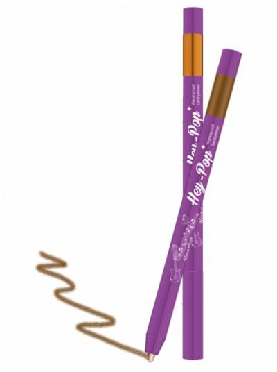 Heynature - Hey-pop Waterproof Gel Eyeliner (#2 Brown) 0.5g