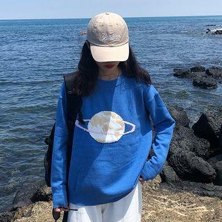 Earth Print Sweater
