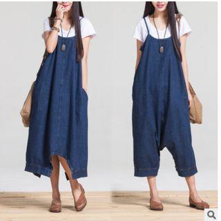 Two-way Harem Dungaree