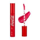 The Face Shop - Coca-cola Lip Tint #04 Tasty Pink 3.1g