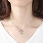 Drop Chain Necklace With Gift Box - 1 Pc - Silver - One Size