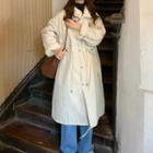 Padded Midi Zip Coat