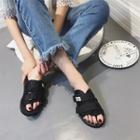 Velcro Platform Slide Sandals