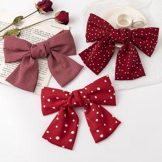 Patterned Ribbon Hair Clip