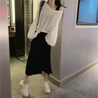 Tank Dress / Oversize Sheer Top