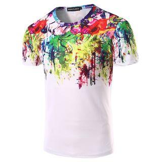 Short-sleeve Graffiti T-shirt
