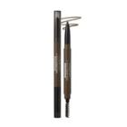 Macqueen - My Waterproof Auto Eyebrow Pencil Fixing Powder - 3 Colors Walnut Brown