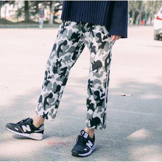 Patterned Woolen Pants