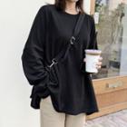 Drop-shoulder Over-fit T-shirt