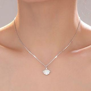 Shell Pendant Necklace / Stud Earring / Set