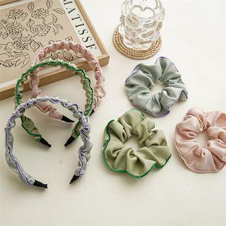 Ruffled Headband / Scrunchie