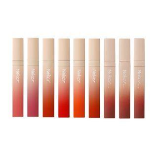 Neker  - Color Suede Lip Lacquer Selfie Red Collection - 3 Colors #09 Hipbrick Red