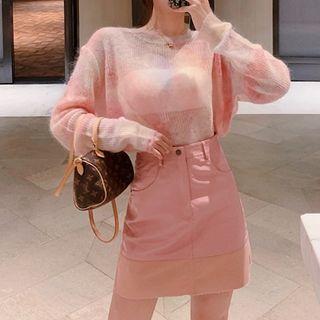 Gradient Loose-fit Sweater