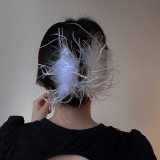 Feather Hair Claw