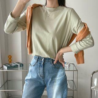 Basic Long-sleeve T-shirt In 10 Colors