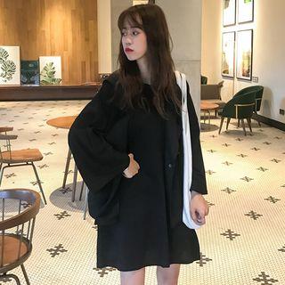 Long-sleeve T-shirt Dress / Vest