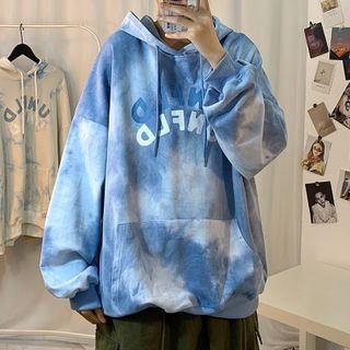 Tie-dye Printed Oversize Hoodie