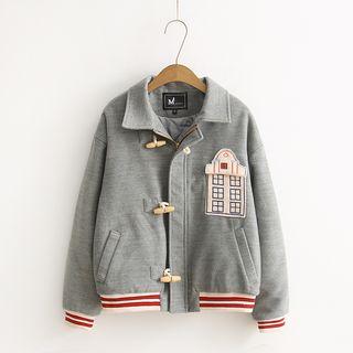 Appliqu  Toggle Jacket