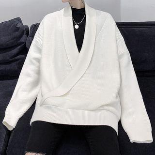 Wrapped Oversized Sweater
