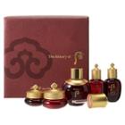 The History Of Whoo - Jinyulhyang Red Wild Ginseng Facial Oil Special Set: Oil 30ml + Essential Revitalizing Balancer 20ml + Emulsion 20ml + Eye Cream 4ml + Cream 10ml 5pcs