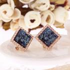 Rhinestone Square Earring