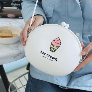 Ice Cream Print Coin Purse