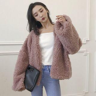 Fleece Loose-fit Jacket
