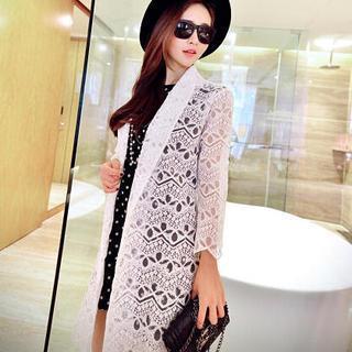 Lace Long Jacket