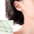 925 Sterling Silver Mount Fuji Dangle Earring 1 Pair - As Shown In Figure - One Size