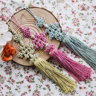Knotted Hanbok Norigae Waist Charm