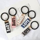 Lettering Hair Tie