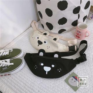 Bear Print Belt Bag