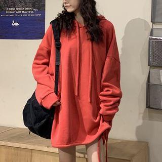 Tie-side Hoodie