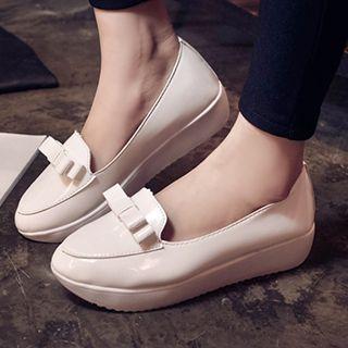 Bow Pointed Flats