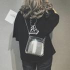 Set: Pouch + Transparent Crossbody Bag