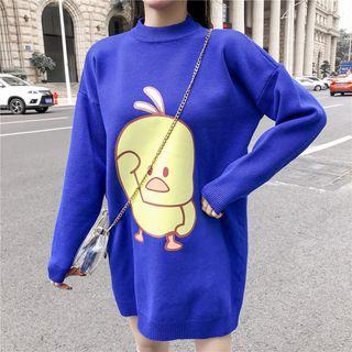 Duck Print Sweater